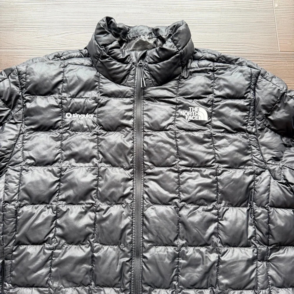 The North Face Men’s Thermoball Black Puffer Jacket - Picture 2 of 9